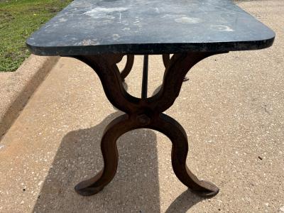 French Cast Iron Work Table