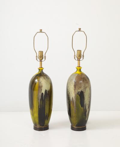 French Ceramic Lamps