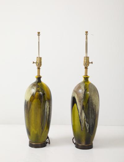 French Ceramic Lamps