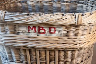 French Champagne Harvesting Basket