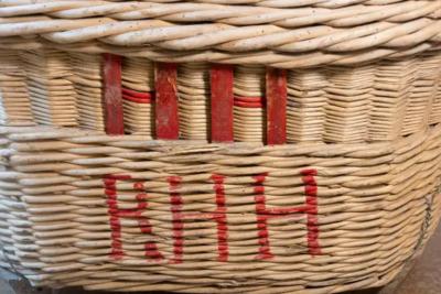 French Champagne Harvesting Basket