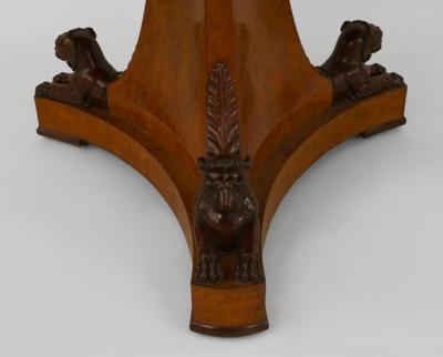 French Charles X Amaranth Wood Centre Table