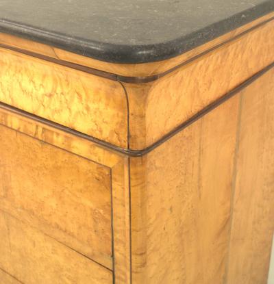 French Charles X Maple Chest
