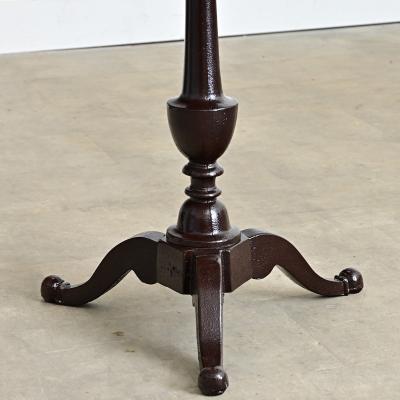 French Circa 1900 Cast Iron Garden Table in New Powder coat