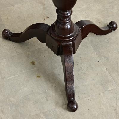 French Circa 1900 Cast Iron Garden Table in New Powder coat