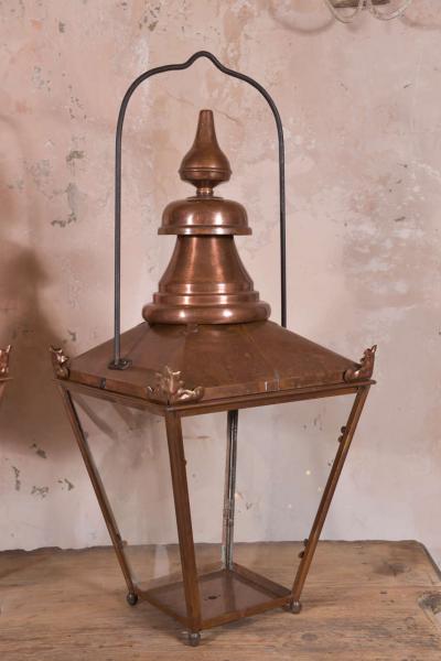 French Copper Lantern