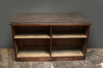 French Counter with Marble Top