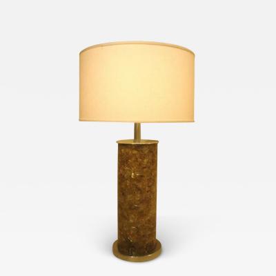 French Crackled Resin Table Lamp
