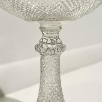 French Crystal Candy Bowl 1960s
