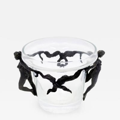 French Crystal Champagne Bucket
