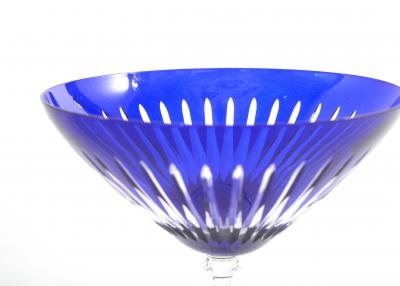 French Cut Crystal Barware Service for Eleven