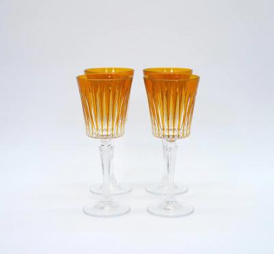 French Cut Crystal Tableware Wine Water Service