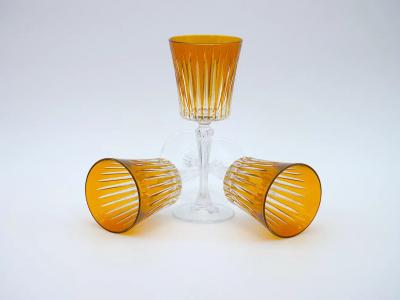 French Cut Crystal Tableware Wine Water Service