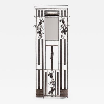 French Deco Fer Forge Foyer Rack