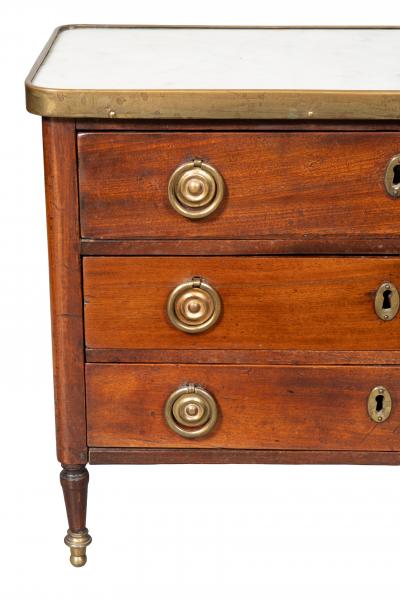 French Directoire Mahogany Miniature Commode