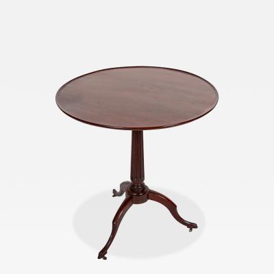French Directoire Mahogany Tilt Top Table