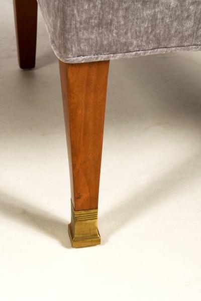 French Directoire Period Sleeper Chairs Pair France 1780 s