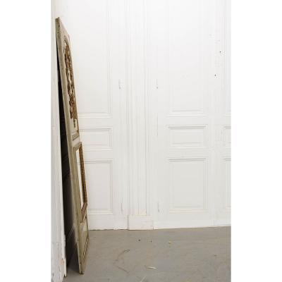 French Early 19th Century Painted and Gilt Trumeau