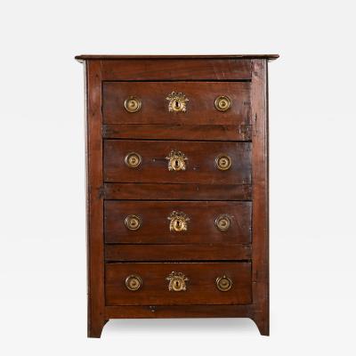 French Early 19th Century Walnut Commode