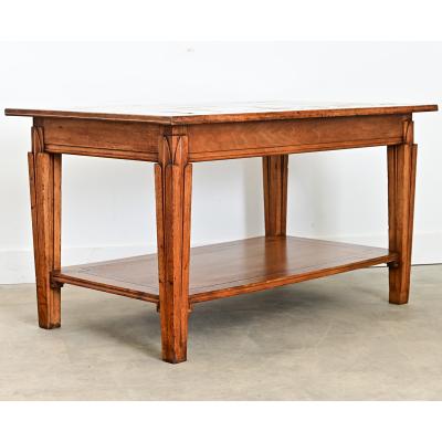 French Early 20th Century Art Nouveau Work Table
