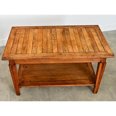 French Early 20th Century Art Nouveau Work Table