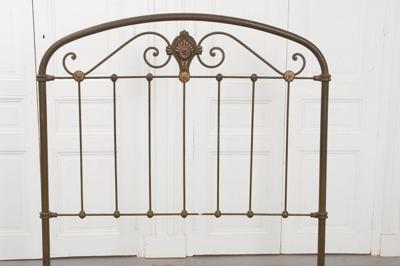 French Early 20th Century Full Sized Metal Daybed