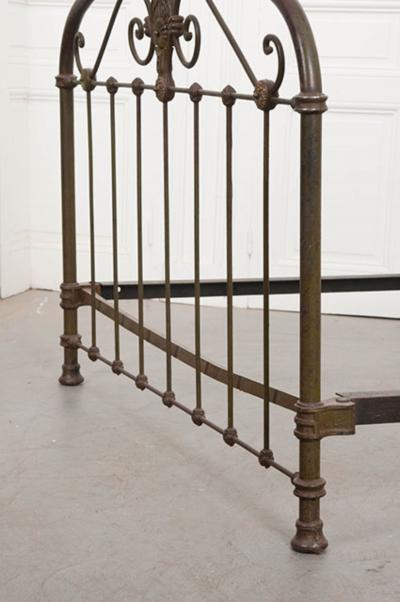 French Early 20th Century Full Sized Metal Daybed