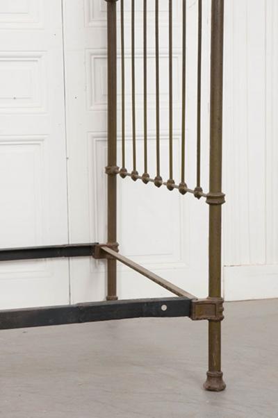 French Early 20th Century Full Sized Metal Daybed