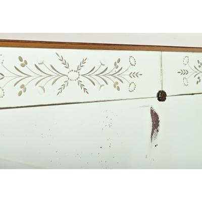 French Early 20th Century Parisian Bistro Mirror