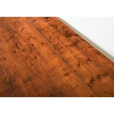 French Early 20th Century Pine Refectory Table