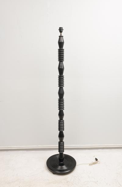 French Ebonized Floor lamp