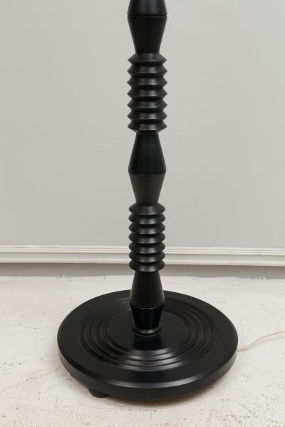 French Ebonized Floor lamp