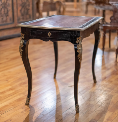 French Ebonized Writing Table
