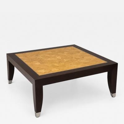 French Eggshell Mosaic Cocktail Table 1940s