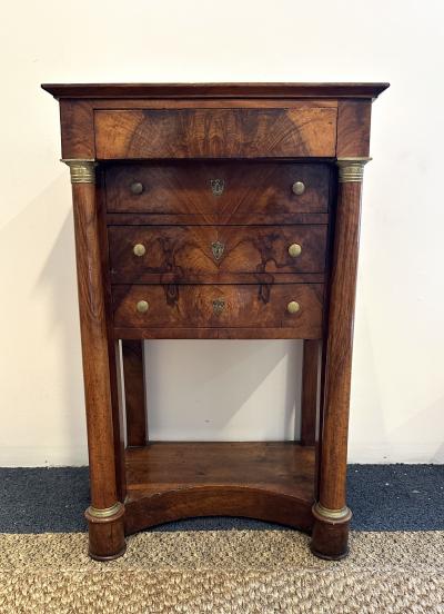 French Empire Bedside Table Early 19th Century
