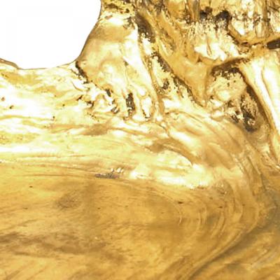 French Empire Bronze Dore Inkwell with Eagle