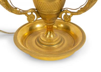 French Empire Bronze Dore Table Lamp
