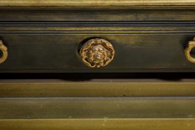 French Empire Bronze Inkwell