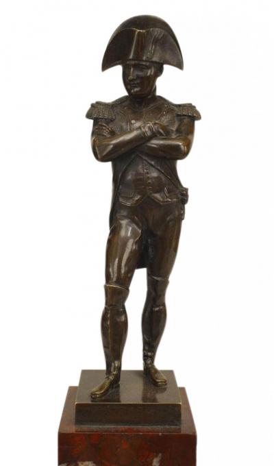 French Empire Bronze Napoleon Figure