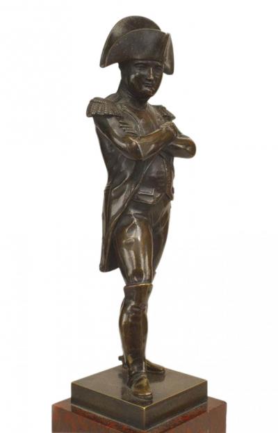 French Empire Bronze Napoleon Figure