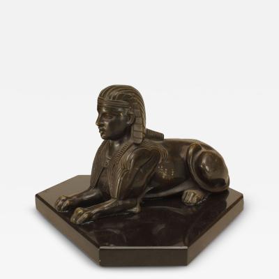 French Empire Bronze Sphinx