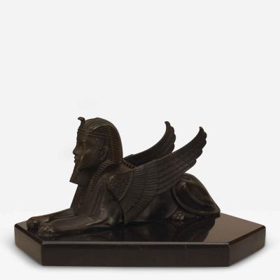 French Empire Bronze Sphinx