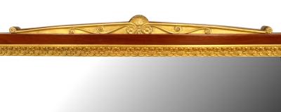 French Empire Bronze and Mahogany Vanity