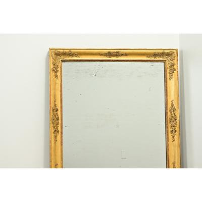 French Empire Gold Gilt Mirror