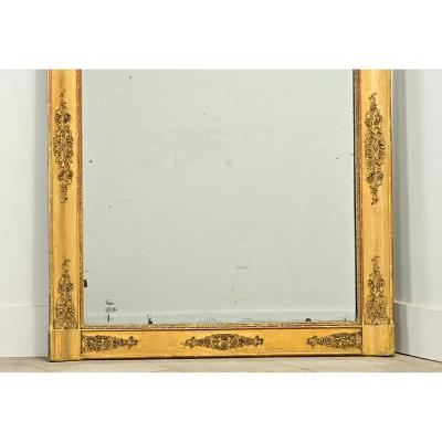 French Empire Gold Gilt Mirror