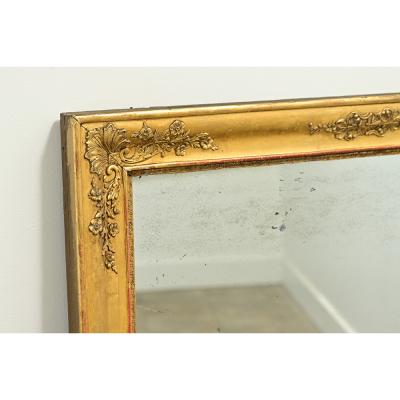 French Empire Gold Gilt Mirror