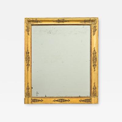 French Empire Gold Gilt Mirror