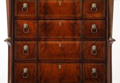 French Empire Mahogany Chest