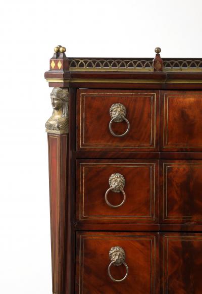 French Empire Mahogany Chest