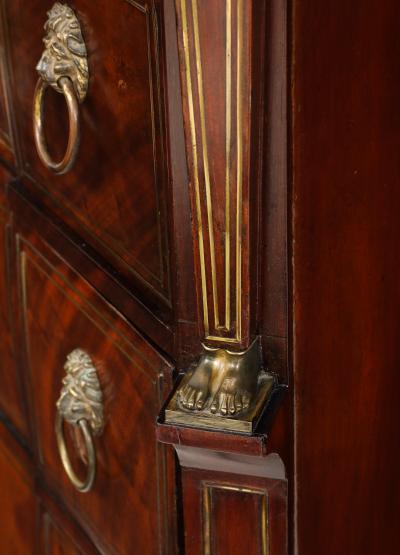 French Empire Mahogany Chest